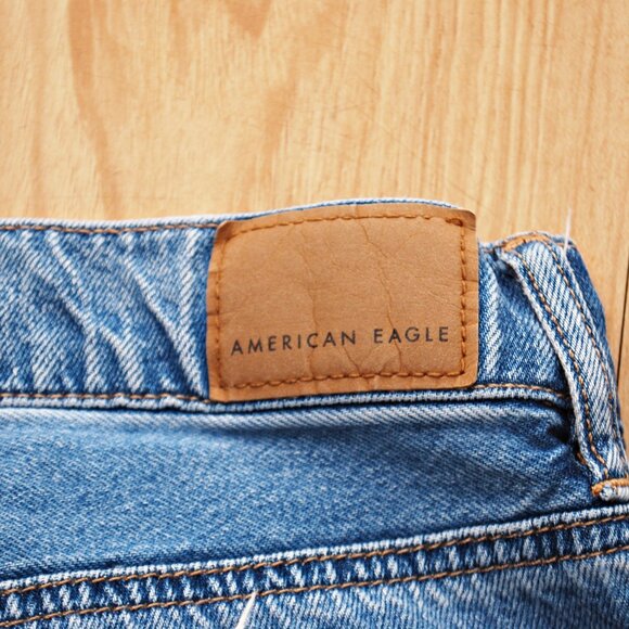 American Eagle Big Girl/Women Wide Leg Jeans PreOwned Size 00 - Picture 3 of 6
